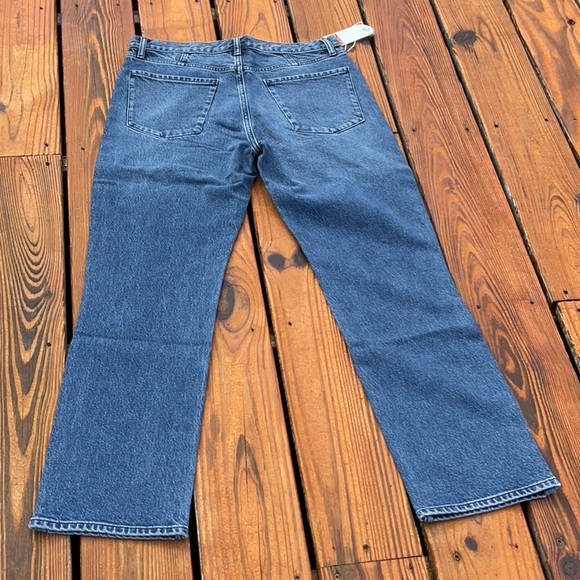 NWT Daily Blue Denim by AG Classic Straight Leg Acid Wash Jean Size 30 - Picture 10 of 10